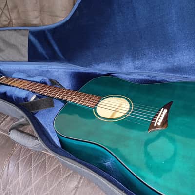 Dean Playmate PLAYPD-TBL 2013 - Transparent Blue w/ Martin Case image 3