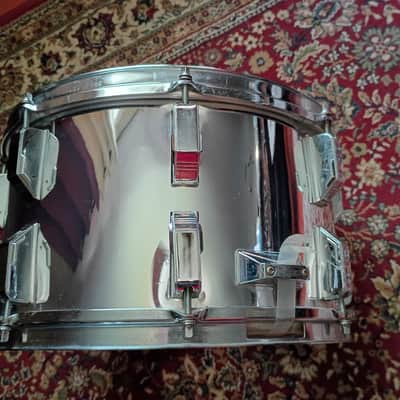 Vintage Remo 14x8 Quadra 80s - Chrome image 12