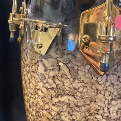Tris Imboden's Toca - 12"×28" Conga - Burl Oak Finish • Gold Hardware image 10