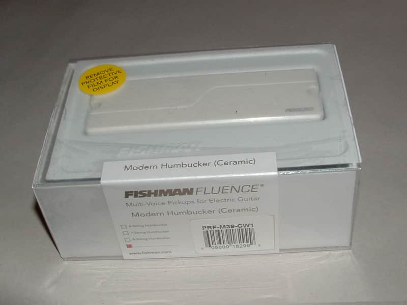 Fishman Fluence PRF-M39-CW1 9 String Modern Humbucker Ceramic 3 Voices (White) image 1