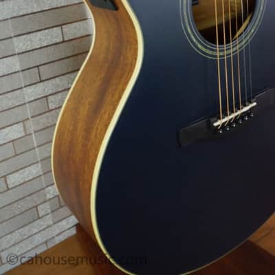 Ibanez AE100-DBF - Dark Tide Blue Flat image 8