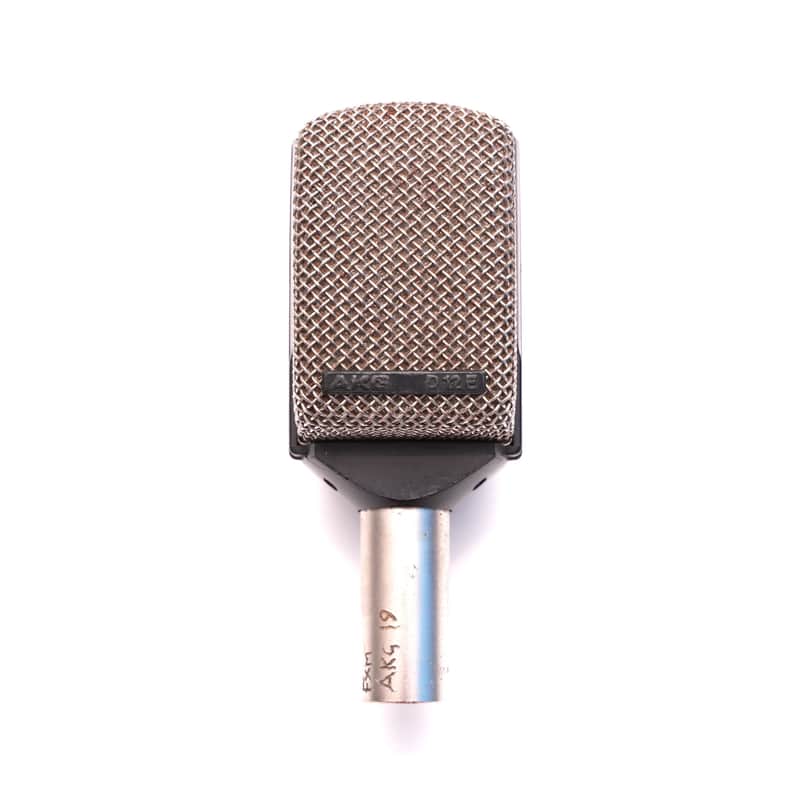 AKG D12 E Cardioid Dynamic Microphone 1970s - 1980s - Black / Silver image 1