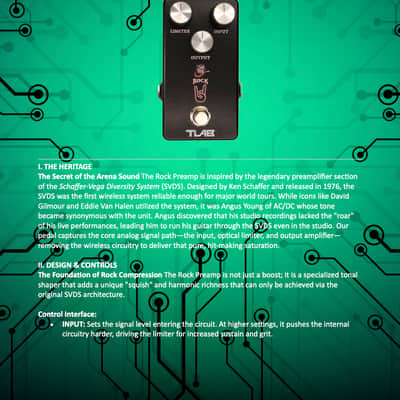T Lab Custom Audio Rock Preamp image 2