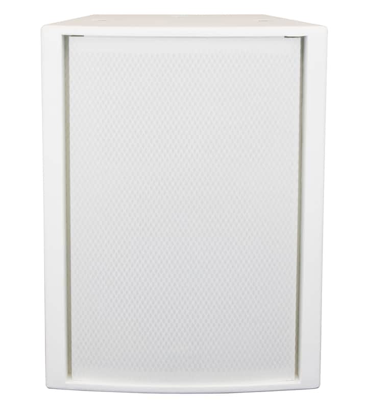 PAIR OF Peavey Sanctuary Series SSE 10M Two-Way Passive Wedge Speaker 2010s - White image 1