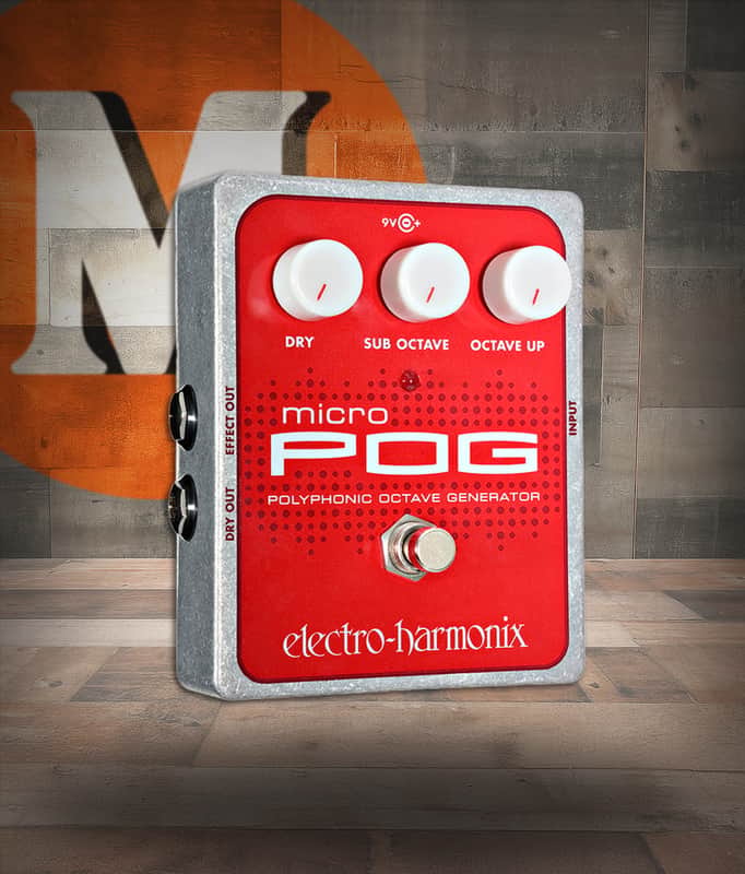 Electro-Harmonix Micro POG Polyphonic Octave Generator (MICRO POG) image 1
