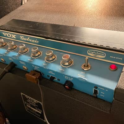 Vox Galaxie Amp 1960s Solid State - Complete w/Lamp, Footswitch & New 3-Prong Plug image 5