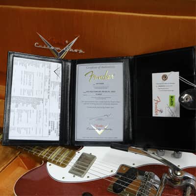 Fender Custom Shop 50's Telecaster Thinline Journeyman Relic - Red Sparkle image 10