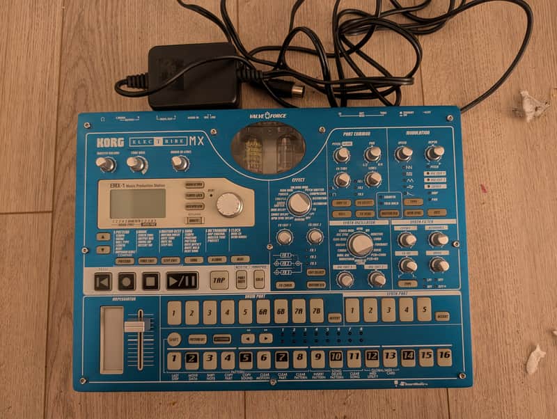 Korg Electribe-MX EMX-1 Music Production Station 2000s - Blue image 1