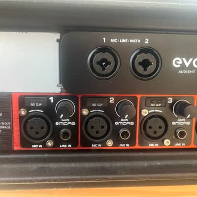 Audient EVO 16 interface +Behringer ADA8200 + SKB case (16 in, 16 out total) image 4