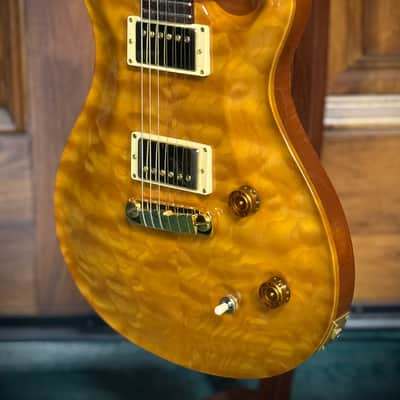 1998 PRS McCarty 10-Top Quilted Maple/ Amber image 4