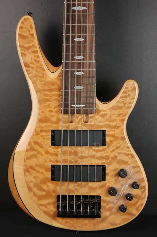 Yamaha TRB1006J 6 String Bass - Natural w/ case image 1