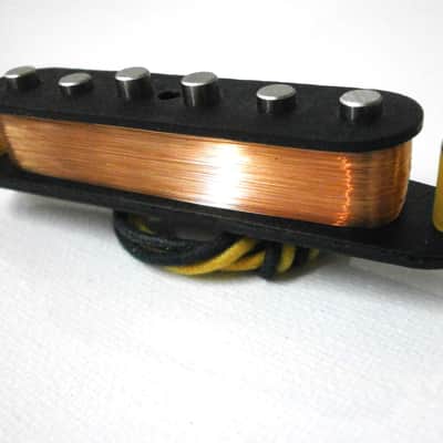 Stratocaster Pickup 6.6kOhm Hot TEXAS SPECIAL Style Bridge Neck Middle Strat Vintage image 2