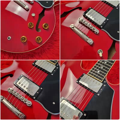 2015 History TH-SA ES-335 - Heritage Cherry Lacquer - All Original - Heritage Wood - With Original Case - Made By Fujigen in Japan MIJ image 4