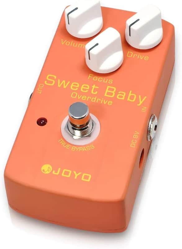 Overdrive Pedal Low-Gain Adapt to Various OD Styles for Electric Guitar Effect - True Bypass (Sweet Baby JF-36) image 1