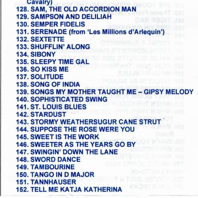 Anthony Galla-Rini Massive Accordion Sheet Music DVD WITH 161 Selections Knocky P{F-1 2026 image 7