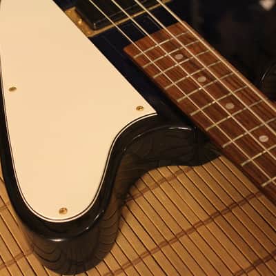 Burny ZB-85 signature Norio Toshiro ( Thunderbird Bass ) See-Thru Blue image 12