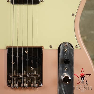JET GUITARS JT300 PKR - Telecaster Roasted Maple Neck & Rosewood - Pink image 7