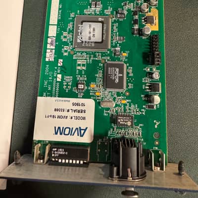 Aviom 16/o-Y1 16-Channel A-Net Output Card 2010s - Black image 2