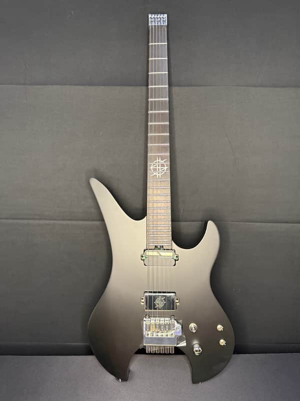 Schecter Synyster Gates Custom-6 TR-S Headless 2025 B-Stock- Satin Black image 1