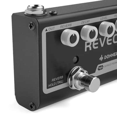 Donner Reverb Delay Pedal 2 in 1 Effects for Electric Guitar, Pedalboards image 4