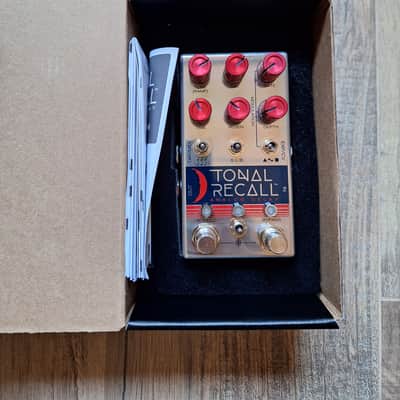 Chase Bliss Audio Tonal Recall RKM Red Knob Mod Analog Delay 2017 - 2018 - Graphic with Red Knobs image 8