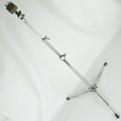 Ludwig Flat-Base 1400 Model Cymbal Stand Vintage Mid60s Chrome Flush Classic USA image 1