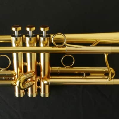 Adams A4LT Selected Series Trumpet in Satin Gold Lacquer! image 21