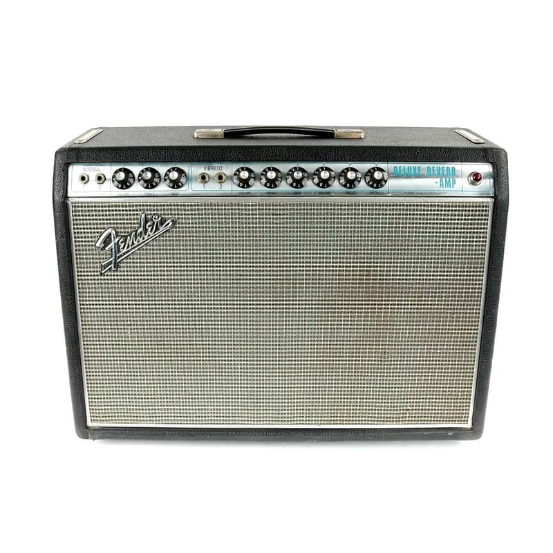 Fender Deluxe Reverb "Drip Edge" 2-Channel 22-Watt 1x12" Guitar Combo 1968 - 1969 image 1