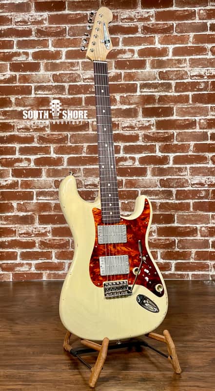 Waterslide Guitars S-Style Dual Foil 2022 Blonde w/ upgraded 1-Piece Body NEW (Authorized Dealer) image 1