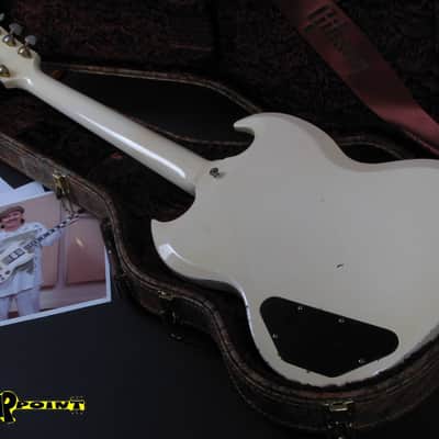 Gibson SG Custom   ex. Carlos Santana  1961 White image 11