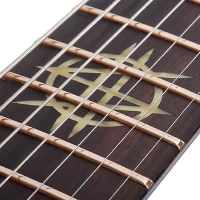 Schecter Synyster Gates Custom-7 TR Signature Headless - Oak Green Metallic image 9