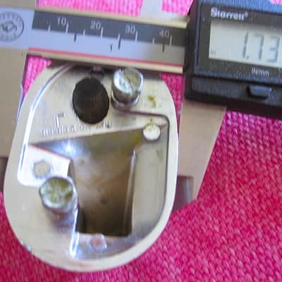 Slingerland Bass Drum Spur Leg Mount Bracket, Thin Spur (Left Side) - Vintage (USED) image 8