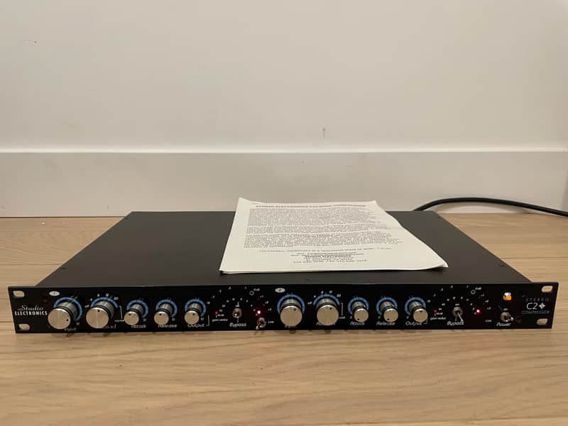 Studio Electronics C2s stereo compressor 2000s Blue image 1