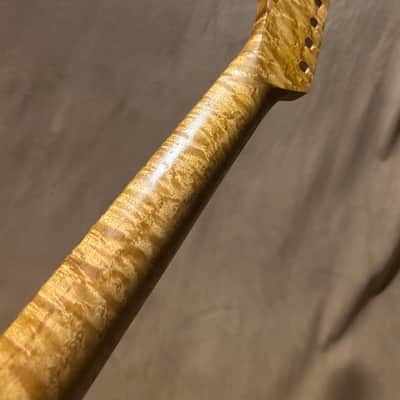 Mastergrade Birdseye Maple Tele Neck 1 Fits Fender & Warmoth image 14