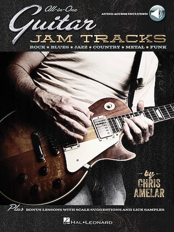 All-in-One Guitar Jam Tracks - Rock * Blues * Jazz * Country * Metal * Funk image 1