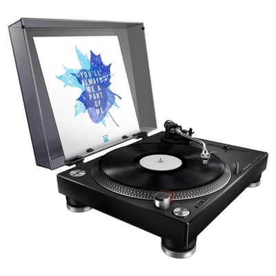 Pioneer DJ PLX-500-K Direct Drive Turntable Black for DJs & Home Vinyl Playback image 8