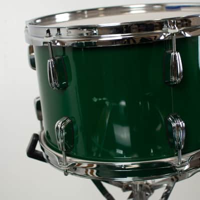 Q Drum Co "Forest Green" Maple Drum Kit image 9