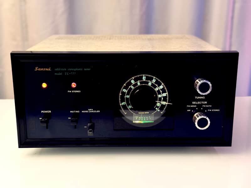 ⚡⚡⚡Vintage Sansui TU-777 Solid State Stereophonic Tuner