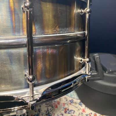 Joyful Noise - 6.5x14" TKO Brass Reserve Snare Drum with Case 2024. MINT! image 15