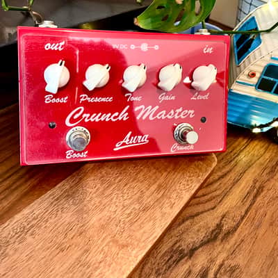 Aura Amps Crunch Master Overdrive 2018 - Red image 1