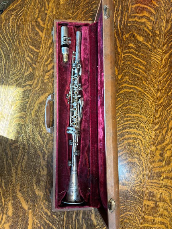 Cundy-Bettoney Three Star Bb Metal Clarinet FULLY RESTORED, Ready to Play!