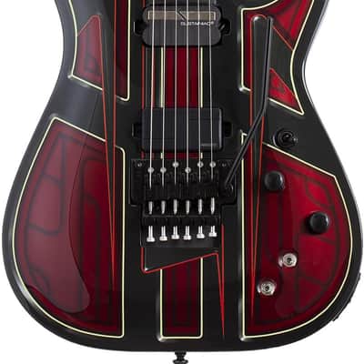 Schecter C-1 FR S Przym Vespid Electric Guitar - Metallic Red  Przym image 1