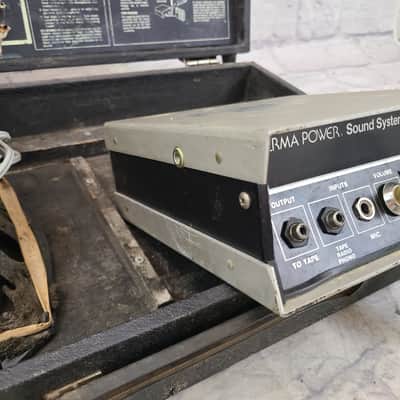 Vintage Perma Power Battery Powered Portable PA System image 4
