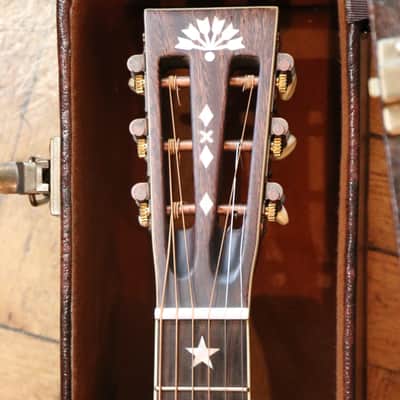 Washburn R314K Vintage Series Parlour Acoustic Guitar + 'Coffin' Case image 1