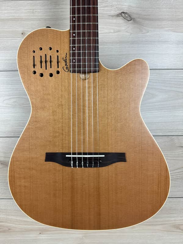 Godin 035045 MultiAc Nylon Encore Acoustic Electric guitar - Natural Semi gloss image 1