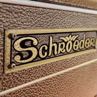 Schroeder Custom 100-Watt Head Brown image 2