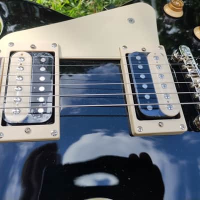 2025 Epiphone Les Paul Modern Pro Electric Guitar - Ebony Black Finish - Like New w/ Nice Case image 3