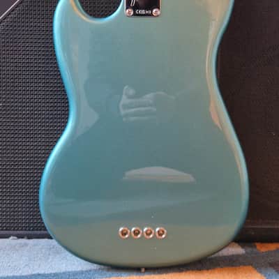 Fender American Professional Classic Mustang Bass 2026 - Faded Sherwood Green Metallic image 11