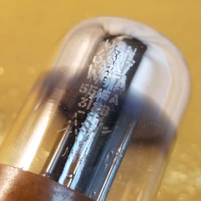 Sylvania Perfect 0% Matched Pair (2) JAN-CHS-6SN7WGT WGTA tNOS AT1000 TESTED Balanced! PI Vacuum Tubes 3-hole Bad Boy rugged military dual triode 1951-1957 image 9
