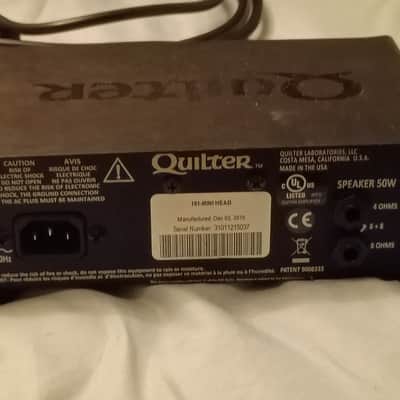 Quilter 101 Mini Guitar Amp Head 2010s - Black image 3